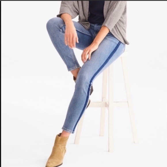 Express Denim - Express denim legging high rise side stripe jean 2